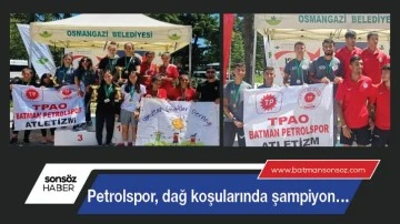 Petrolspor, dağ koşularında şampiyon&hellip;