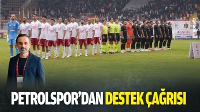 Petrolspor&rsquo;dan destek &ccedil;ağrısı