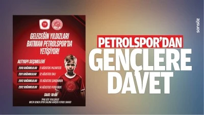 Petrolspor&rsquo;dan gen&ccedil;lere davet