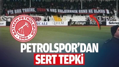 Petrolspor&rsquo;dan sert tepki