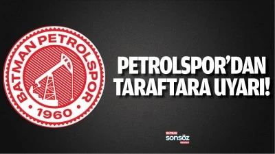 Petrolspor&rsquo;dan taraftara uyarı!