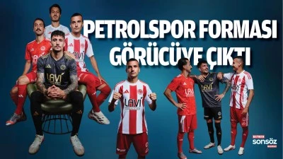 Petrolspor forması g&ouml;r&uuml;c&uuml;ye &ccedil;ıktı