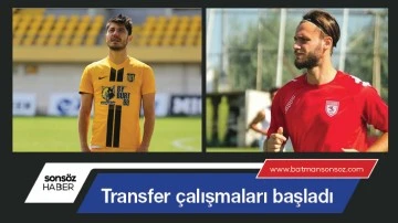 Transfer &ccedil;alışmaları başladı