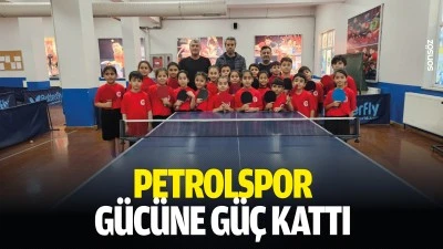 Petrolspor g&uuml;c&uuml;ne g&uuml;&ccedil; kattı