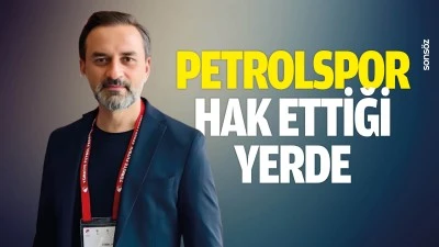 Petrolspor hak ettiği yerde