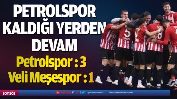 Petrolspor kaldığı yerden devam