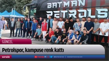 Petrolspor, kampuse renk kattı