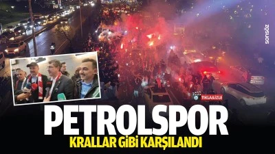 Petrolspor krallar gibi karşılandı