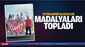 Petrolspor&rsquo;lu atletler, madalyaları topladı