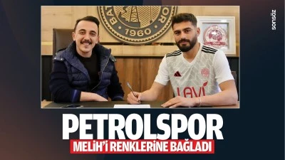 Petrolspor, Melih&rsquo;i renklerine bağladı