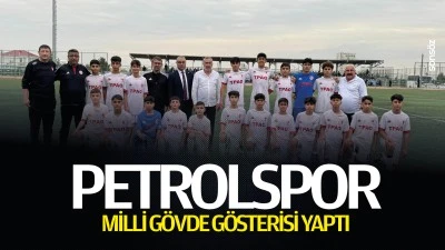 Petrolspor, milli g&ouml;vde g&ouml;sterisi yaptı