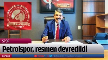 Petrolspor, resmen devredildi