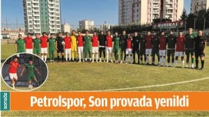 PETROLSPOR, SON PROVADA YENİLDİ