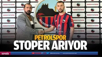 Petrolspor, stoper arıyor