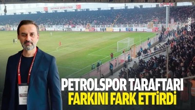 Petrolspor Taraftarı, farkını fark ettirdi