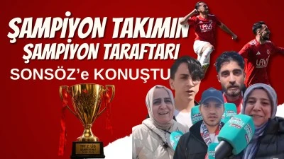 Petrolspor taraftarı Sons&ouml;z'e konuştu