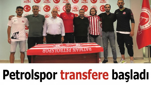 PETROLSPOR TRANSFERE BAŞLADI