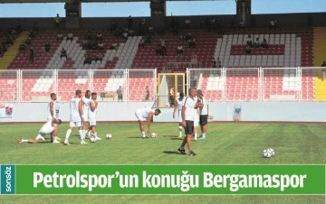 PETROLSPOR'UN KONUĞU BERGAMASPOR