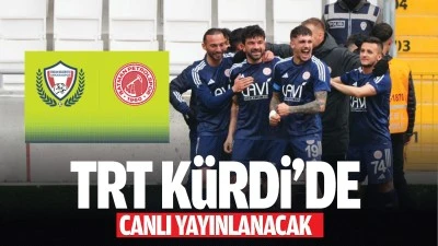 Petrolspor&rsquo;un ma&ccedil;ı TRT K&uuml;rdi&rsquo;de canlı yayınlanacak