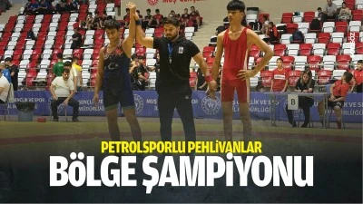 Petrolsporlu pehlivanlar, b&ouml;lge şampiyonu