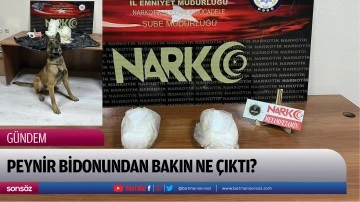 Peynir Bidonundan bakın ne &ccedil;ıktı?