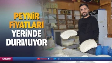 Peynir fiyatları yerinde durmuyor