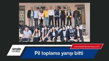 Pil toplama yarışı bitti