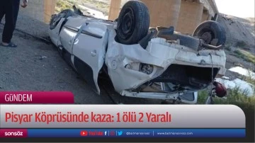 Pisyar K&ouml;pr&uuml;s&uuml;nde kaza