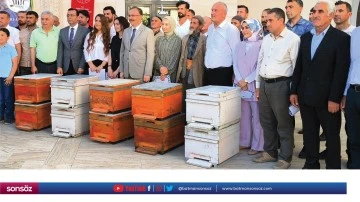 Polen tuzaklı arılı kovan dağıtıldı