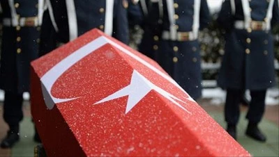 Polis memuru son yolculuğuna uğurlandı