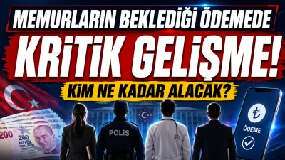 Polis, &Ouml;ğretmen, Doktor ve Memurlar Dikkat: Beklenen Ek &Ouml;demede Kritik Ayrıntı Ortaya &Ccedil;ıktı