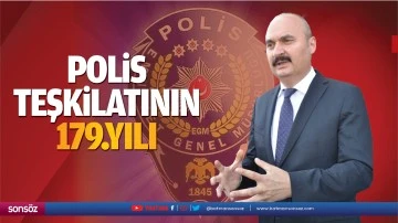 Polis teşkilatının 179.yılı&hellip;