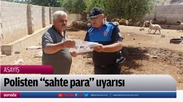 Polisten "sahte para" uyarısı