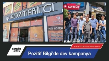 Pozitif Bilgi&rsquo;de dev kampanya