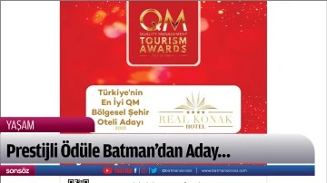 Prestijli &Ouml;d&uuml;le Batman&rsquo;dan Aday&hellip;