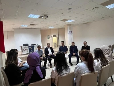 Proje ofisinden yurt m&uuml;d&uuml;rl&uuml;ğ&uuml;ne eğitim