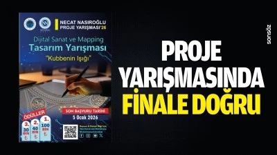 Proje yarışmasında finale doğru