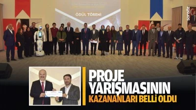 Proje yarışmasının kazananları belli oldu