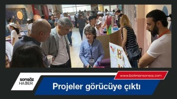 Projeler g&ouml;r&uuml;c&uuml;ye &ccedil;ıktı