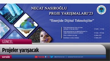 Projeler yarışacak