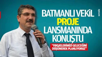&ldquo;Projelerimizi geleceğini d&uuml;ş&uuml;nerek planlıyoruz&rdquo;