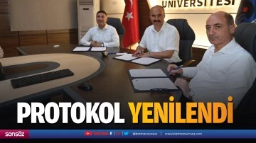 Protokol yenilendi