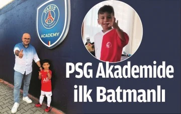 PSG AKADEMİDE İLK BATMANLI