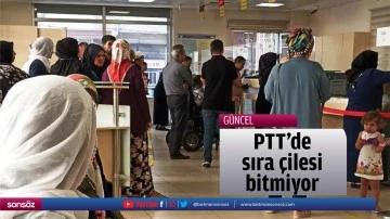 PTT&rsquo;de sıra &ccedil;ilesi bitmiyor