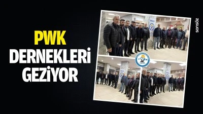 PWK, dernekleri geziyor