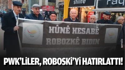 PWK&rsquo;liler, Roboski&rsquo;yi hatırlattı!