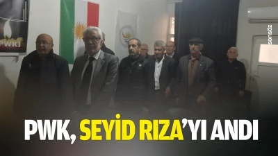 PWK, Seyid Rıza&rsquo;yı andı