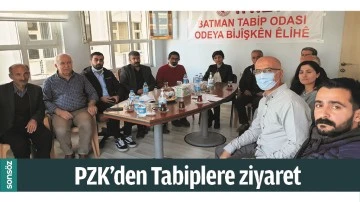 PZK&rsquo;DEN TABİPLERE ZİYARET