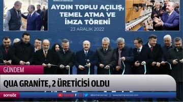 QUA Granite, 2 &uuml;reticisi oldu