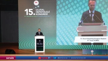 "15. Ulusal Hepatoloji Kongresi" başladı